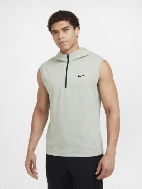 Nike Sleeveless Hoodie Size M MEDIUM JADE GREEN FQ8879-370