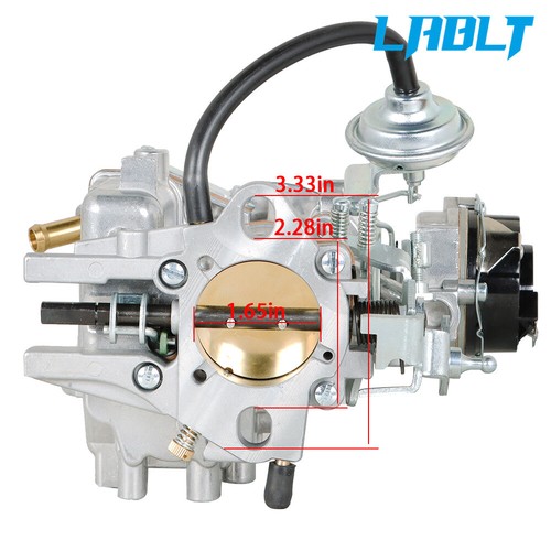 LABLT Carb 2 Barrel Carburetor For Ford 289 302 351 Cu Jeep Engine 1964-77 1978 - Picture 2 of 7