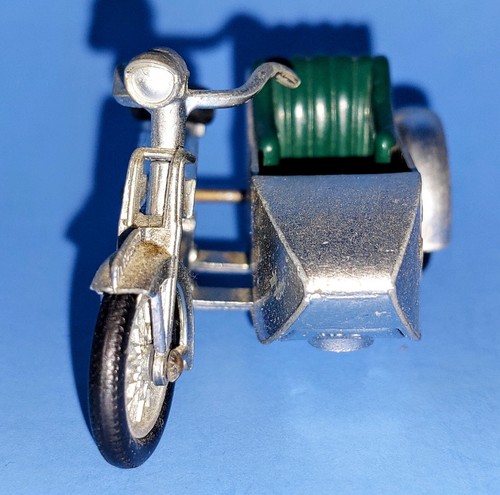 Vintage Matchbox Lesney MOY No Y-8 1914 Sunbeam Motorcycle Sidecar England 1962 - Picture 3 of 7