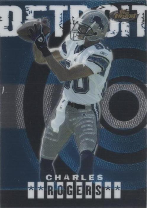2004 Topps Finest Charles Rogers #13 - 1 of 2