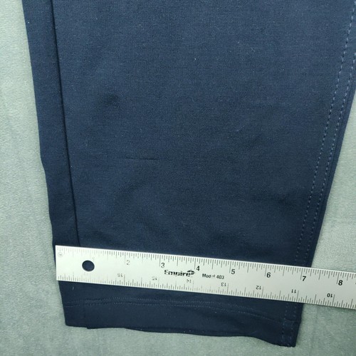 Brax Chuck Modern Pants Mens 34x34 (34x32) Blue 5 Pocket Performance Hi-Flex - Picture 13 of 15