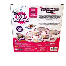 Mini Brands Supermarket Race Board Game Surprise Family Fun Spinmaster  8+ NEW