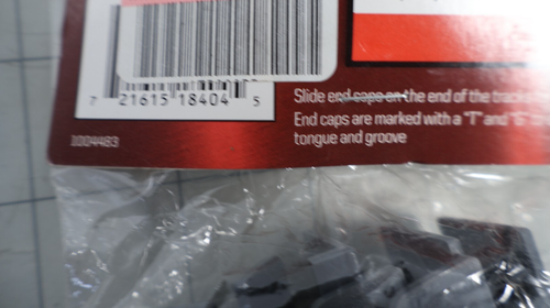 4-pieces Craftsman 910128 VersaTrack Trackwall Endcaps 2 x Right 2 x Left NEW - Picture 4 of 4