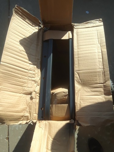 Haul-Master 500 lb Capacity Steel Cargo Carrier with Rear Hitch  Mount  - Picture 3 of 3