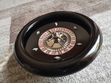 26cm grosser Roulette Kessel Zahlenrad Metall...