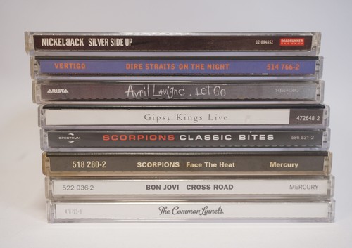 8-tlg. Konvolut Vintage CD's Scorpions Nickelback Dire Straits Bon Jovi etc. - Bild 7 von 7