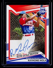 2022 Panini Elite Extra Edition #208 Raymond Mola Signatures