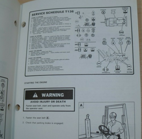 BURKEEN T208 Walk Behind Trencher Owner Operation maintenance operator Manual - Picture 6 of 6