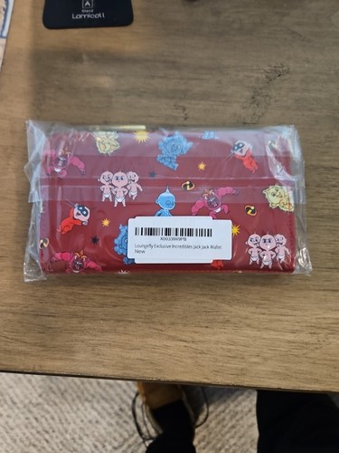 Loungefly Disney Pixar The Incredibles Jack Jack Exclusive Wallet NEW WITH TAGS