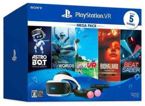 Sony PlayStation VR MEGA PACK PS4 CUHJ-16010 Game Camera Controller  - Afbeelding 1 van 1