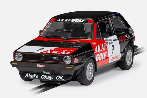 Scalextric C4520 Volkswagen Golf GTI - Richard Lloyd Racing 1/32 Slot Car - New