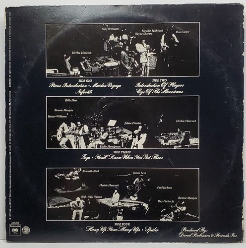 Herbie Hancock V.S.O.P. Vinyl Two LP Set ULTRASONIC CLEANED 1977 Columbia 34688 - Picture 2 of 12