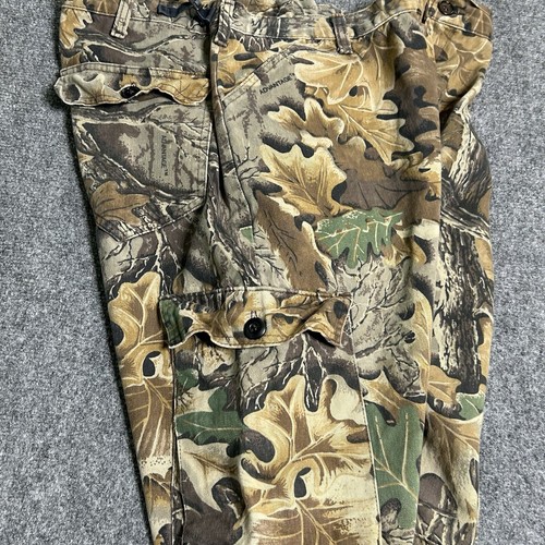 Walls Pants Men Extra Large Advantage Timber Camouflage Cargo Hunting Trouser - Picture 16 of 18