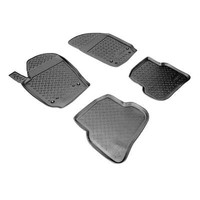3D Gummi Fussmatten Passend FüR VW Polo 6R / 6C | BJ 2009-2017 | Passgenau