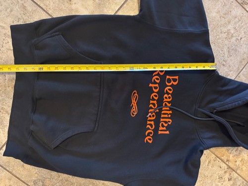 black religous hoodie unisex size large - Picture 9 of 9