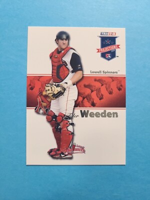 TYLER WEEDEN 2008 TRISTAR PROJECTIONS BASEBALL CARD # 258 G8001