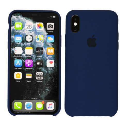 Funda Silicona Líquida para iPhone X XR XS 11 12 MAX Pro MINI Original - Imagen 20 de 22