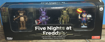  Funko Five Nights at Freddy's 4 Figure Pack(1 Set), 2 : Toys &  Games