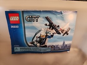 LEGO CITY: Police ATV 60006, Police Car 7236 & Police Helicopt. Sub 3 Pcs Instru
