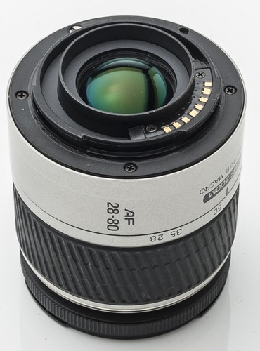 Minolta AF Zoom Macro 28-80mm 28-80mm 3.5(22)-5.6 D 3.5-5.6 para Minolta Sony - Imagen 2 de 6