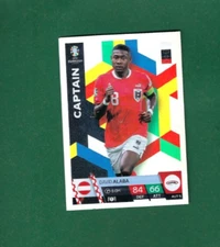 2024 Topps UEFA Euro David Alaba Captain Card AUT 5 Austria MATCH ATTAX
