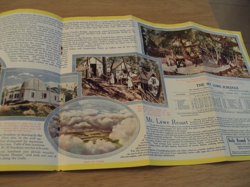 Ca 1920 Pacific Electric RAILWAY Brochure/Map~"SOUTHERN CALIFORNIA by TROLLEY"~ - Picture 7 of 12