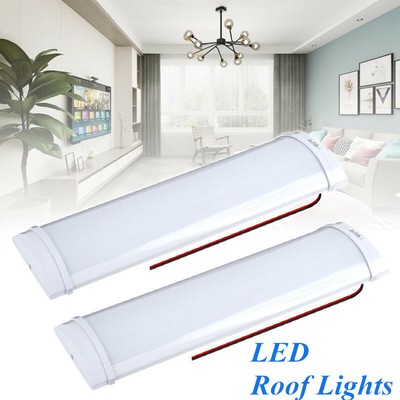 2pcs Dc 12v Led Interior Lights Roof Ceiling For Rv Camper Trailer Motorhome Van Ebay