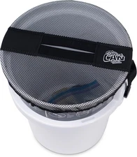 5 Gallon Bucket Lid - Multi-Purpose Boat Trash Can Cover Converter with Black 