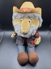 ShotGun Red Plush Doll Grandpa Cowboy Hee Haw Nashville Collectible