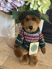New ListingBoyds Bears Waitsfield #94853Gcc 1997 Plush 11” Gcc Exc Gr & Rd Sweater/Cap Nib
