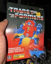 Transformers Original G1 1984 Minibot Pre Rub Gears MOSC Sealed