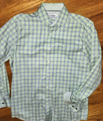 Mens New Duchamp London Tailored Fit XL Dress Shirt 17/43 - Foto 2 di 2