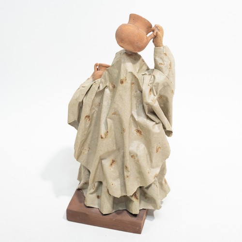 I MESSAPI Cartapesta Papier-mâché Figurine Sculpture Constantino 26cm - Good! - Bild 7 von 9