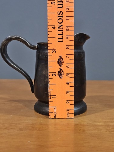 Vintage Reed & Barton Silber gelötet Milchkännchen 2800 6oz 3,5" Sheraton Hotel - Bild 7 von 8