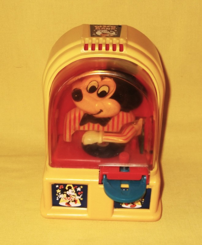 VINTAGE DISNEY MICKEY MOUSE JUKEBOX BANK BUDDY L