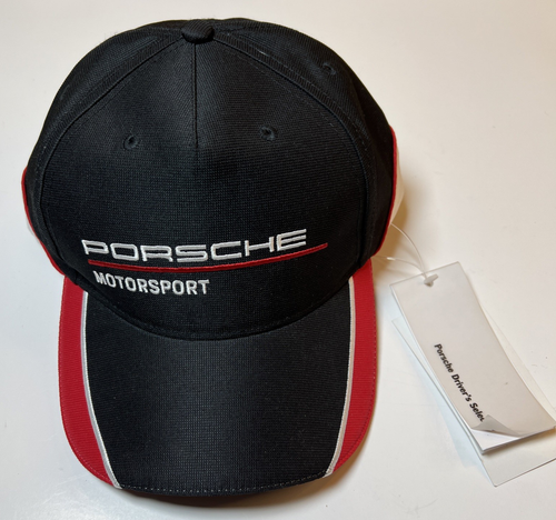 Neu mit Etikett Porsche Motorsport schwarz & rot Baseballkappe Michelin Mobil 1 - Bild 1 von 7