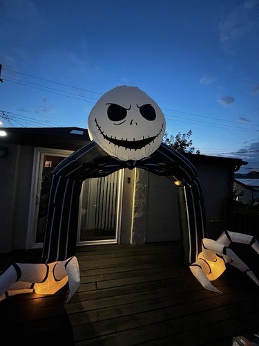 Jack Skellington 11.5 Ft Inflatable Archway - Picture 3 of 7