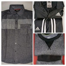 Boys Lot Of 5 Small Sizes 6-8 Jogging Sets and Casual Shirt