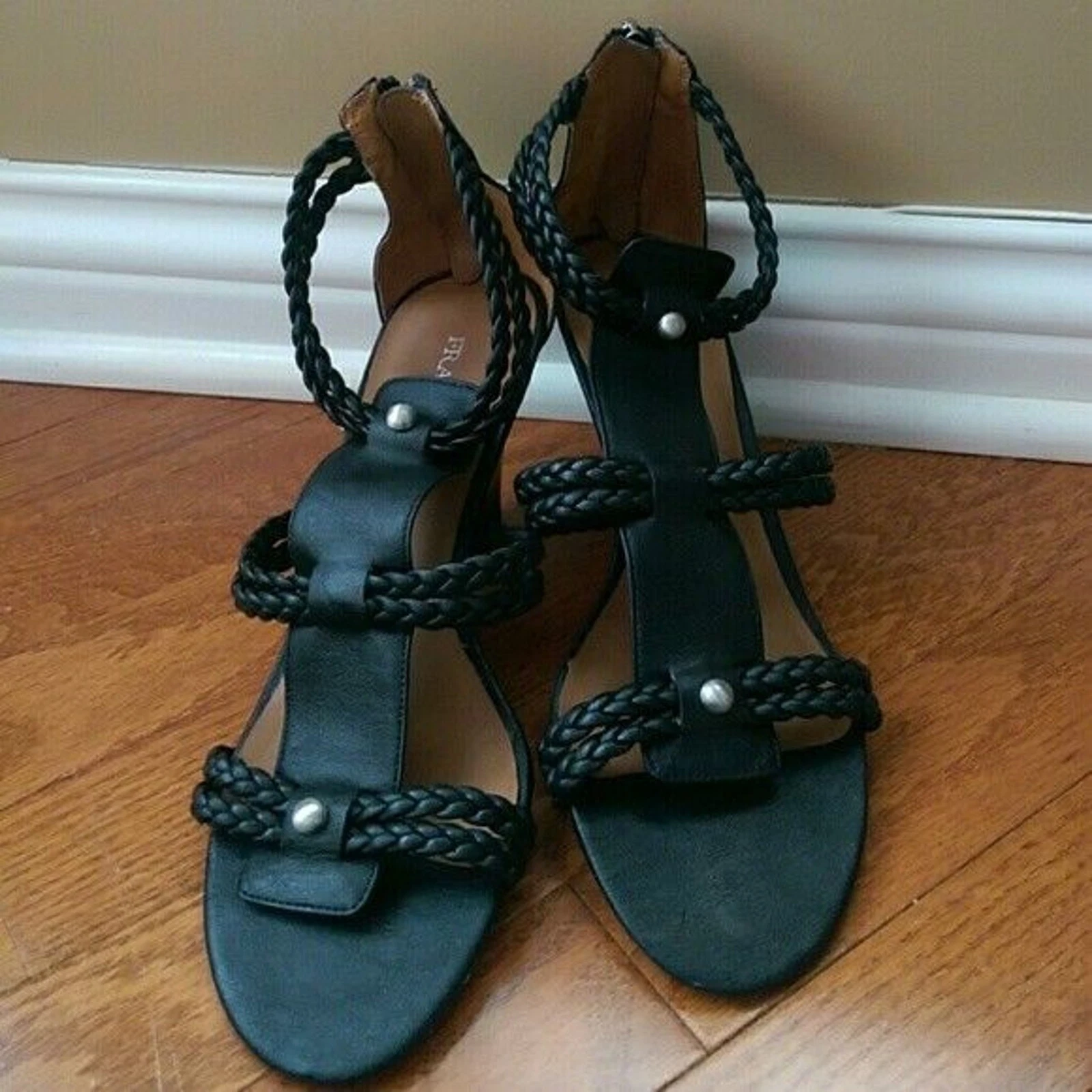 Franco Sarto Heels Tacchi Sandali Jordan neri Taglia 8 5 M