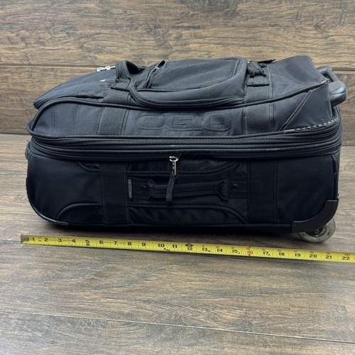 OGIO Layover Suitcase Black Houston Big 12 Wheeled Travel Luggage Carry-On-READ - Picture 8 of 18