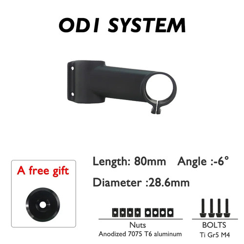-6/17 Degree IX2 Bicycle Stem Fork 28.6/31.8mm Carbon Ultralight 80-120mm - Picture 23 of 43