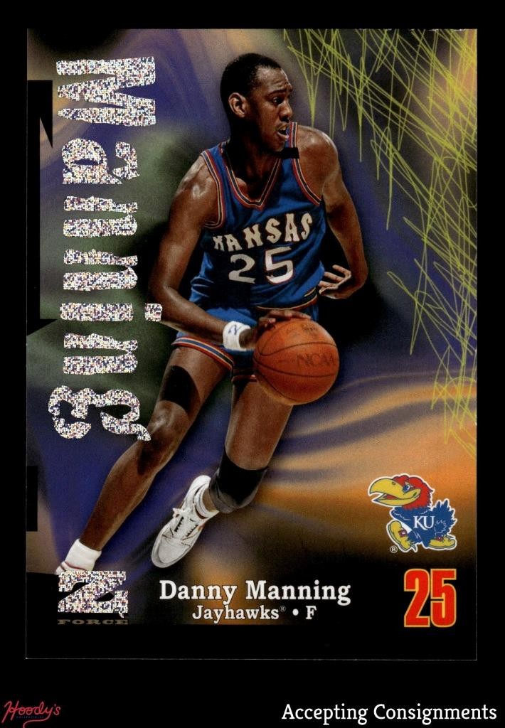 2012-13 Fleer Retro 97-98 Z-Force Rave #Z10 Danny Manning 215/399 Kansas