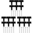 3 Pack Türdrückergarnitur Türdrücker-garnitur Kleiderschrankgriff