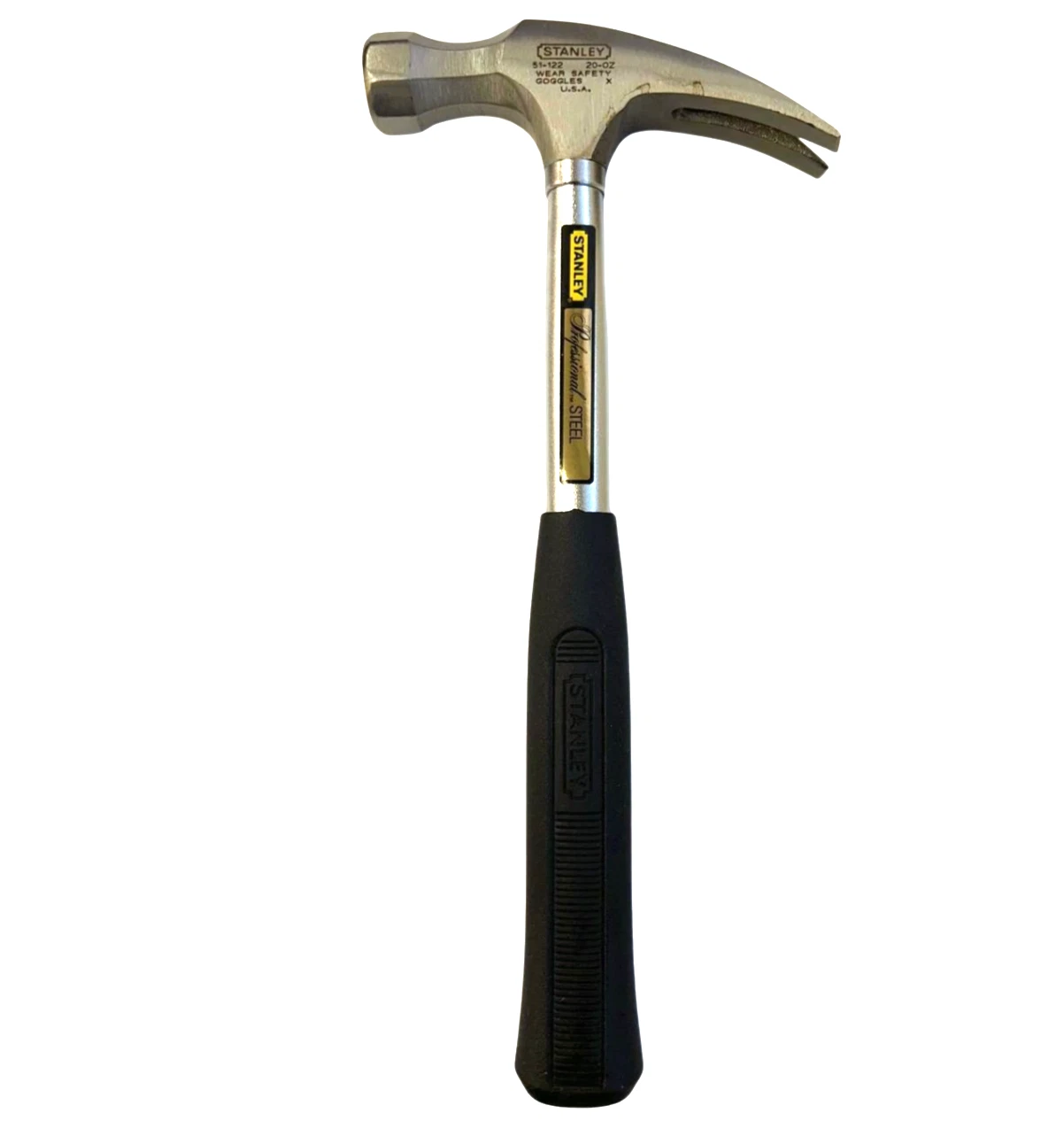 STANLEY 51-122 Professional 20 OZ Rip Claw Nail Hammer Steel Handle