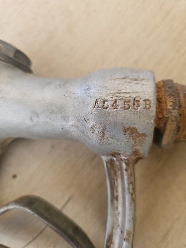 Oldtimer Gasboy 1820 Zapfsäule mit Zapfdüse Öl Service Werbeschild - Bild 18 von 18