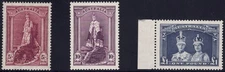 AUSTRALIA PRE DECIMAL STAMPS - 1938-49 CORONATION ROBES COMPLETE MNH