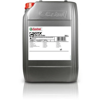 CASTROL 20 L LITER GTX 10W-40 A3/B4 MOTOR-ÖL MOTORENÖL - Bild 1 von 4