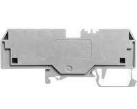 3-Drahtschienenstecker 10Mm2 Grau 284-681
