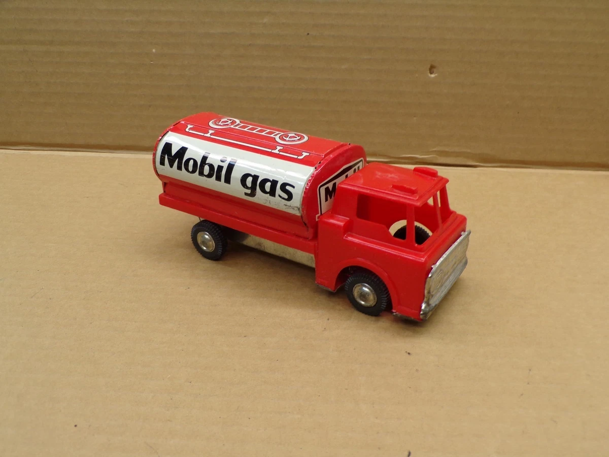 Mobil Gas Toy Truck In Vintage & Antique Tin Toy Vehicles | eBay