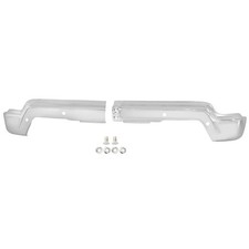 Front Bumper Face Bar for Chevy Silverado 2022 2023 Chrome Steel Split Bumper